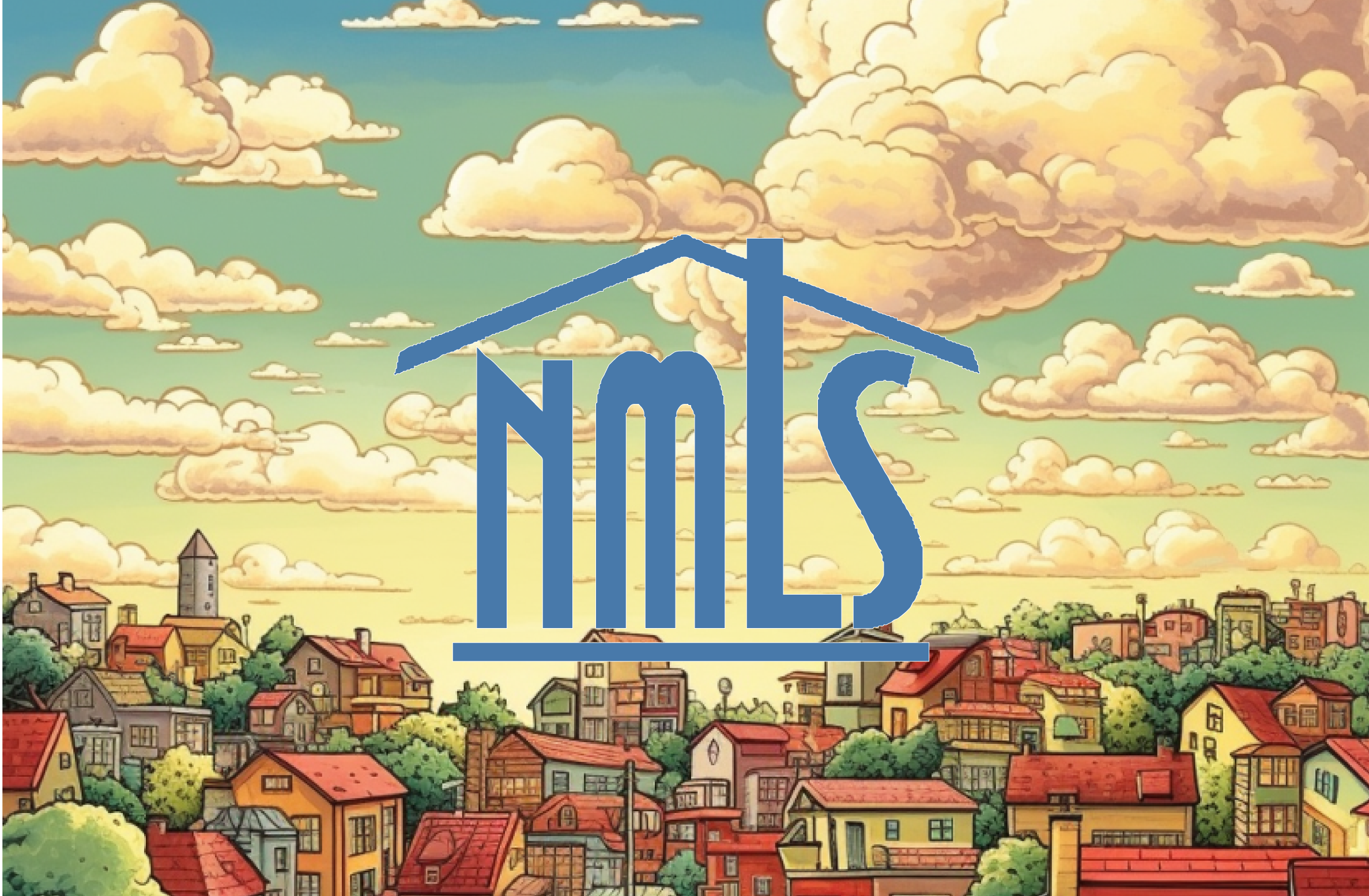 NMLS Logo above homes