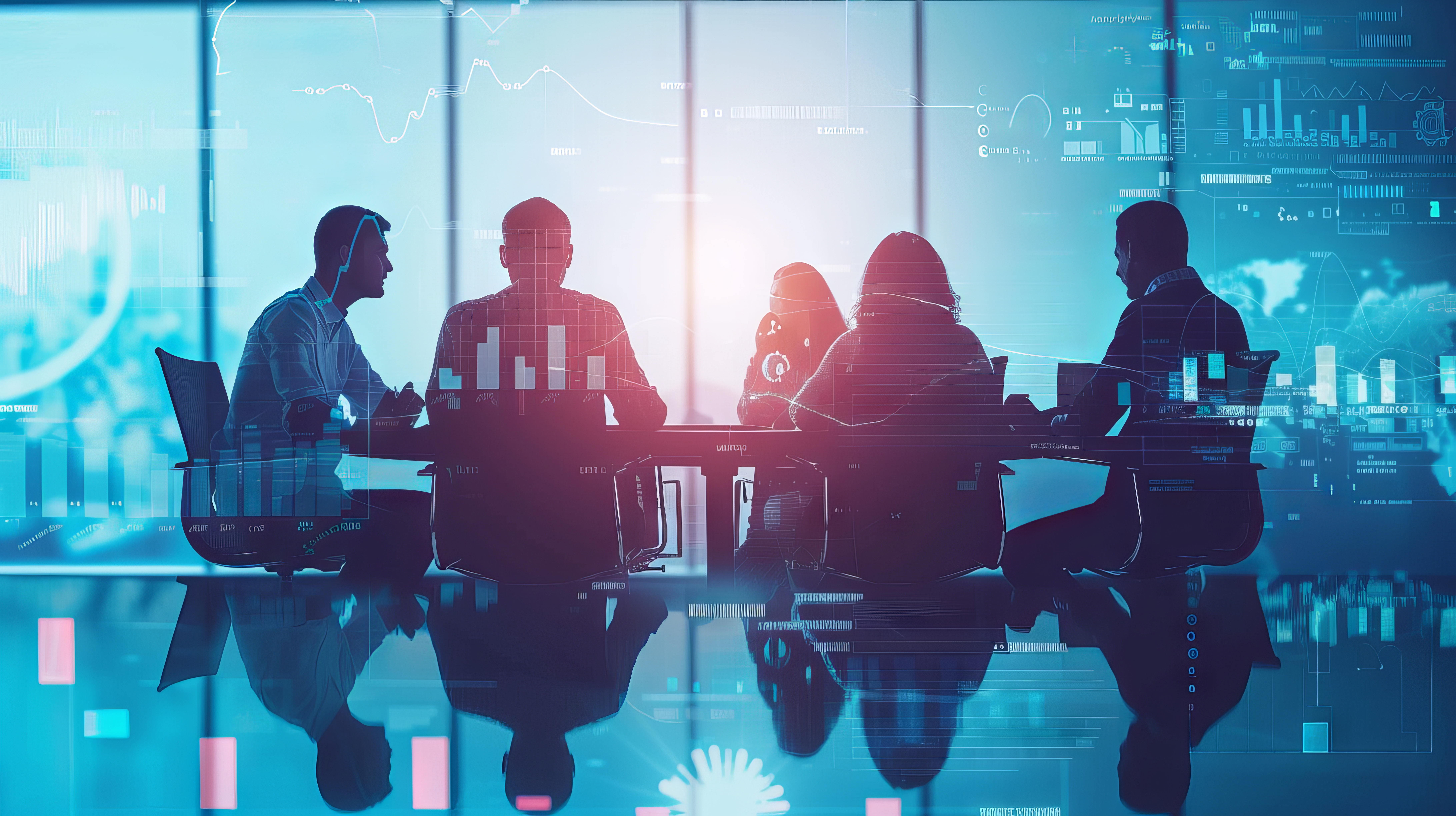 people sitting around a table